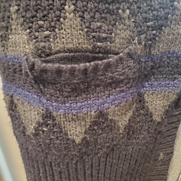 FYLO Long Knit Button Up Sweater - Picture 7 of 8